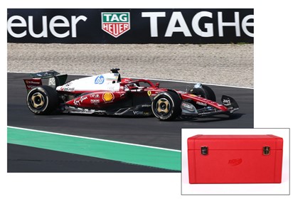 SF25 Monza livery - Leclerc for 50 years Lauda world champion - SPECIAL BOX