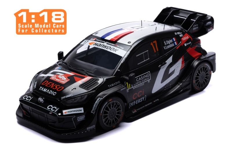 GR YARIS Rally1 #17 S.Ogier - V.Landais Winner Rallye Monte-Carlo 2025