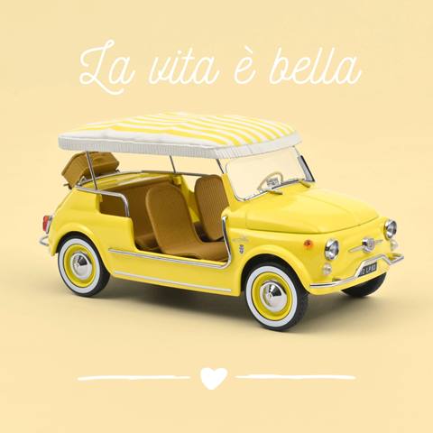 Fiat 500 Jolly Yellow No reviews