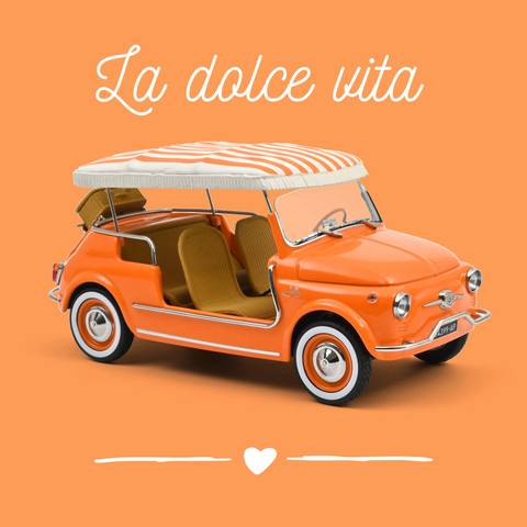 Fiat 500 Jolly Orange No reviews