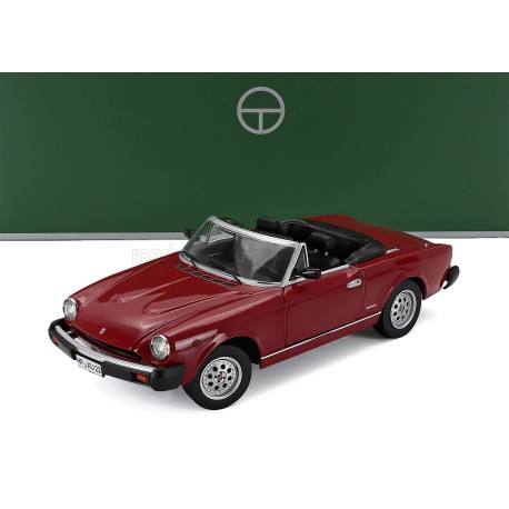 Spider Europa Cabriolet Soft-Top Red Black Touring Modelcars