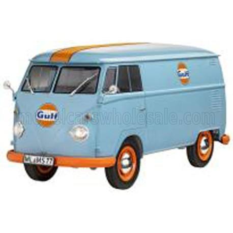 T1 Van Kool Combi Gulf Oil Tribute 1950 Light Blue Orange