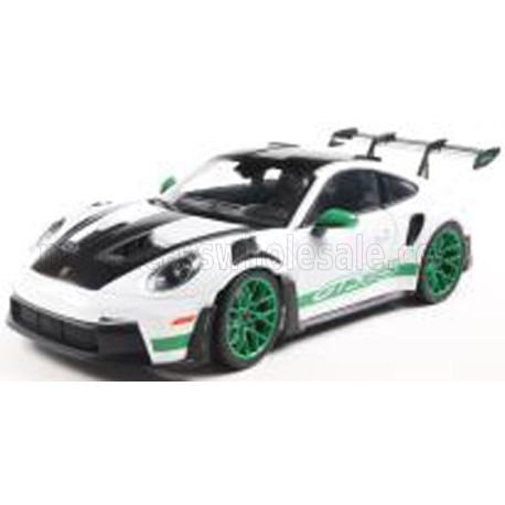 911 992 GT3 RS Weissach Package Coupe 2024 White Green