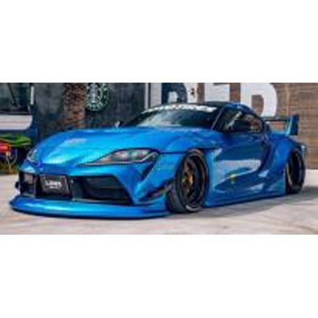 Toyota GR Supra Liberty Walk Body Kit Coupe Blue Met