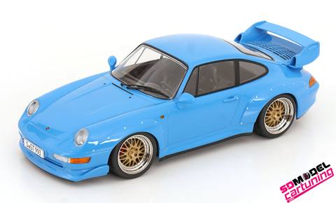 911 (993) GT2 Lichtblauw