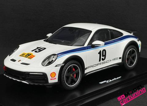 Porsche 911 992 Dakar Rallye #19 – Wit