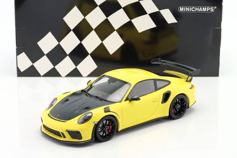 Porsche 911 GT3 RS , Geel / Zwarte velgen