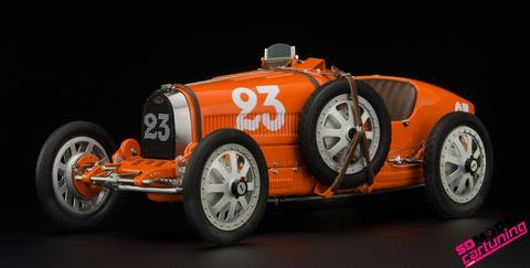 Bugatti T35 #23 Netherlands, Nation Color Project