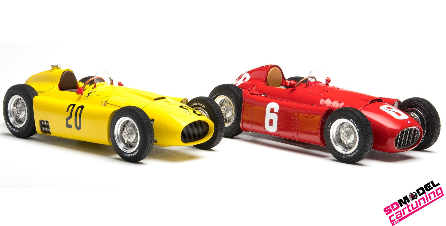 Bundle: Ferrari D50, #20 + Lancia D50, #6
