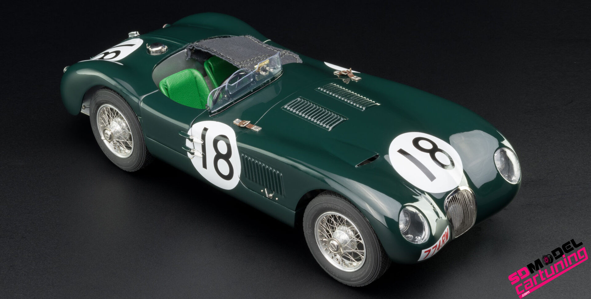 Jaguar C-Type Jaguar Racing team #18