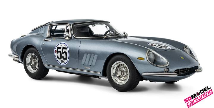 Ferrari F275 GTB/C lichtblauw, chassisnr.9057