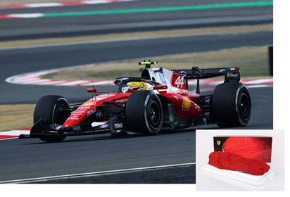 SF26 F1 Chinese Grand Prix - Hamilton - third position metal diecast Polyfoam Pack