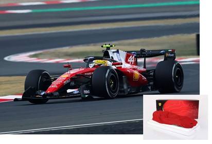 SF26 F1 Chinese Grand Prix - Hamilton - third position metal diecast Polyfoam Pack