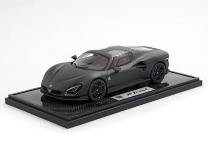 33 Stradale Matt carbon and carbon base