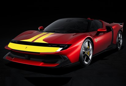 849 Testarossa Spider Assetto Fiorano Rosso Magma with livery