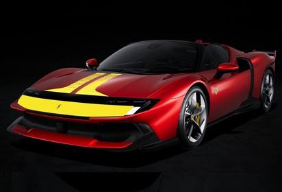 849 Testarossa Spider Assetto Fiorano Rosso Magma with livery