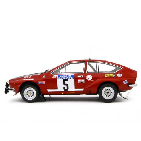 Alfetta Gr.2 Autodelta Rally Lyon Charbonnieres 1975 Ballestrieri - Gigli