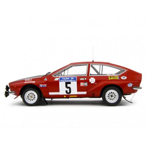 Alfetta Gr.2 Autodelta Rally Lyon Charbonnieres 1975 Ballestrieri - Gigli
