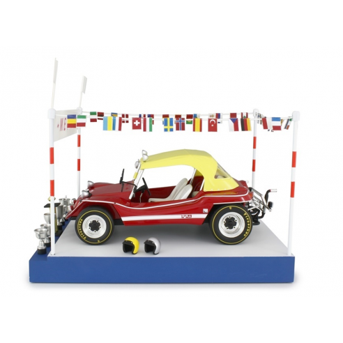 Finish line / podium for Puma Dune Buggy