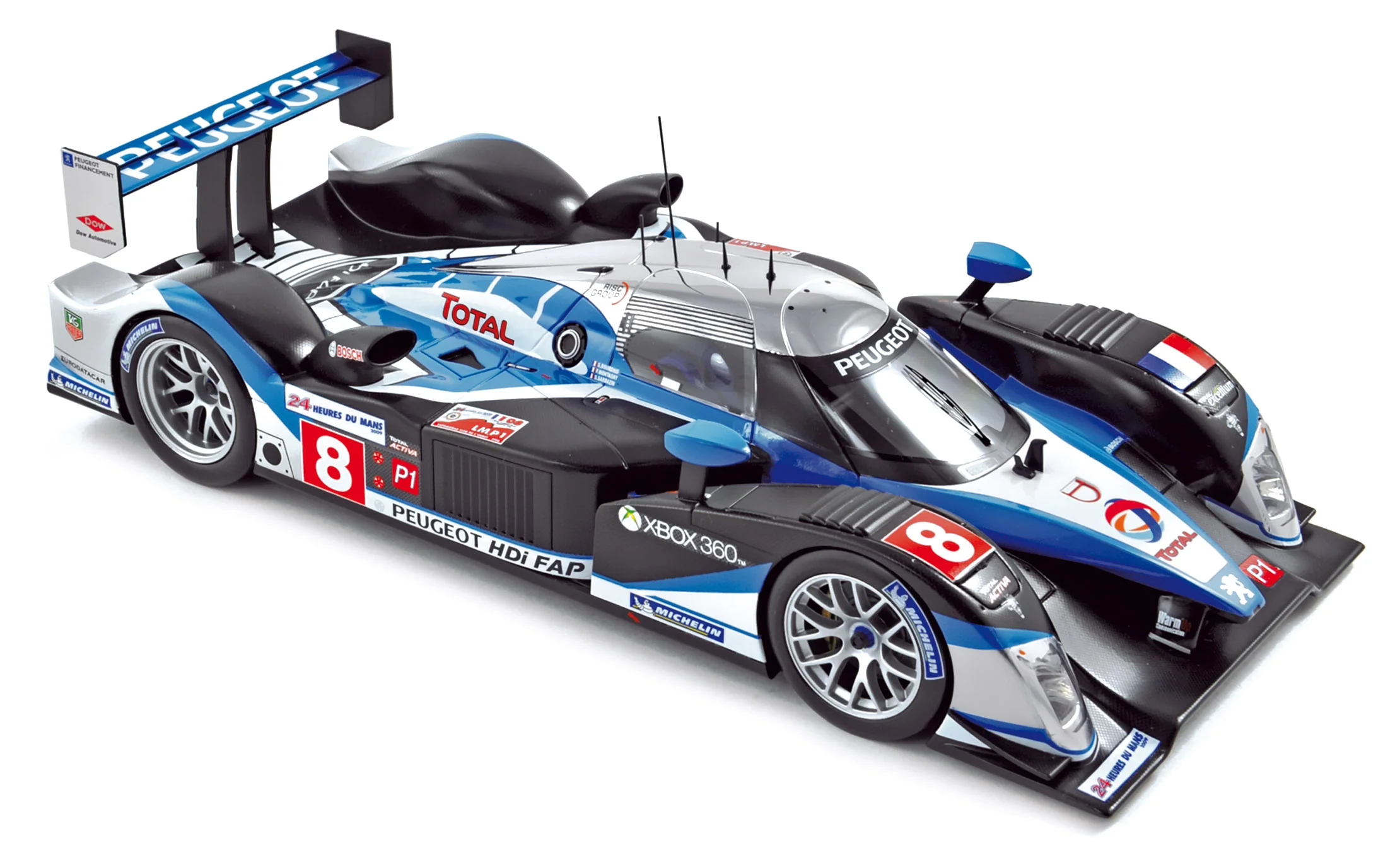 908 HDI FAP 2009 24H Le Mans 8 Bourdais/Montagny/Sarrazi