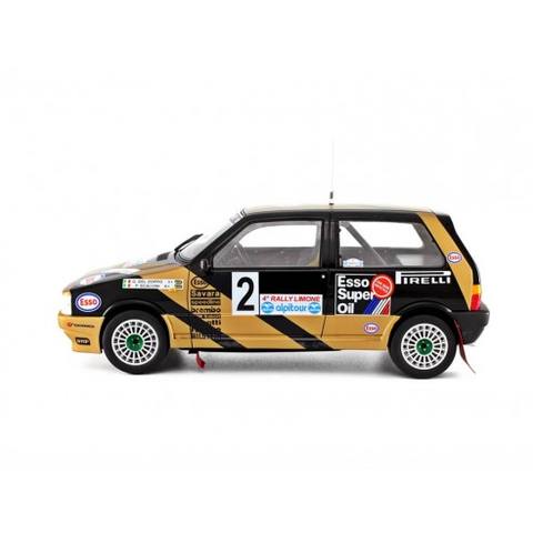 Fiat Uno Turbo i.e. Grifone Rally Limone N°2 G.Del Zoppo-P.Scalvini - 1987