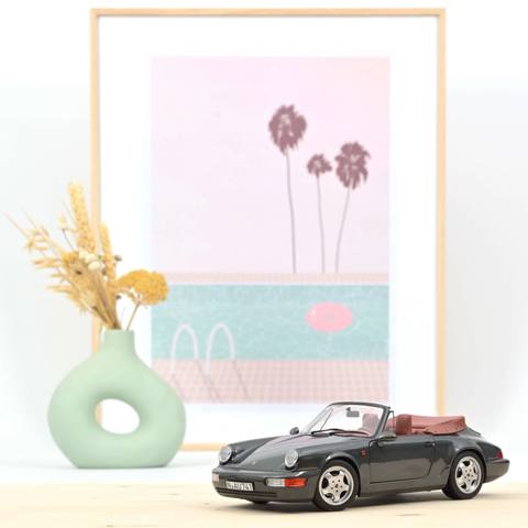 911 Carrera 2 Cabriolet Grey met