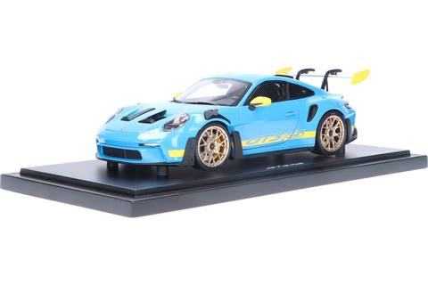 Porsche 911 GT3 RS (992) Tribute 24h Daytona 2003 Rivièra Blue / Racing Yellow
