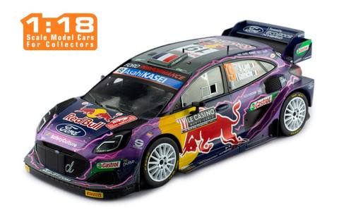 Ford PUMA Rally1 #19 S.Loeb - I.Galmiche Rallye Winner Monte-Carlo 2022