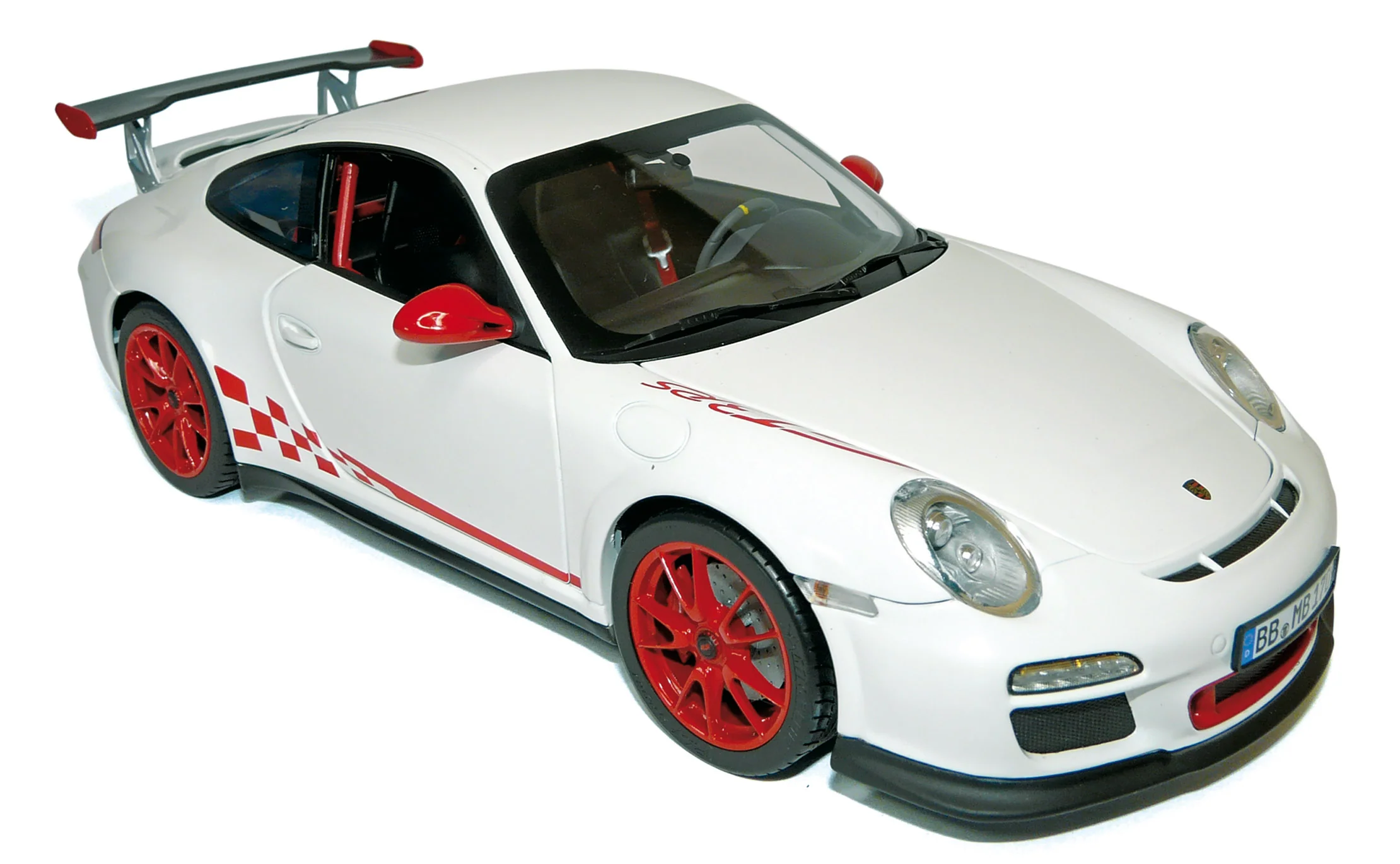 911 GT3 RS 2010 White with Red deco