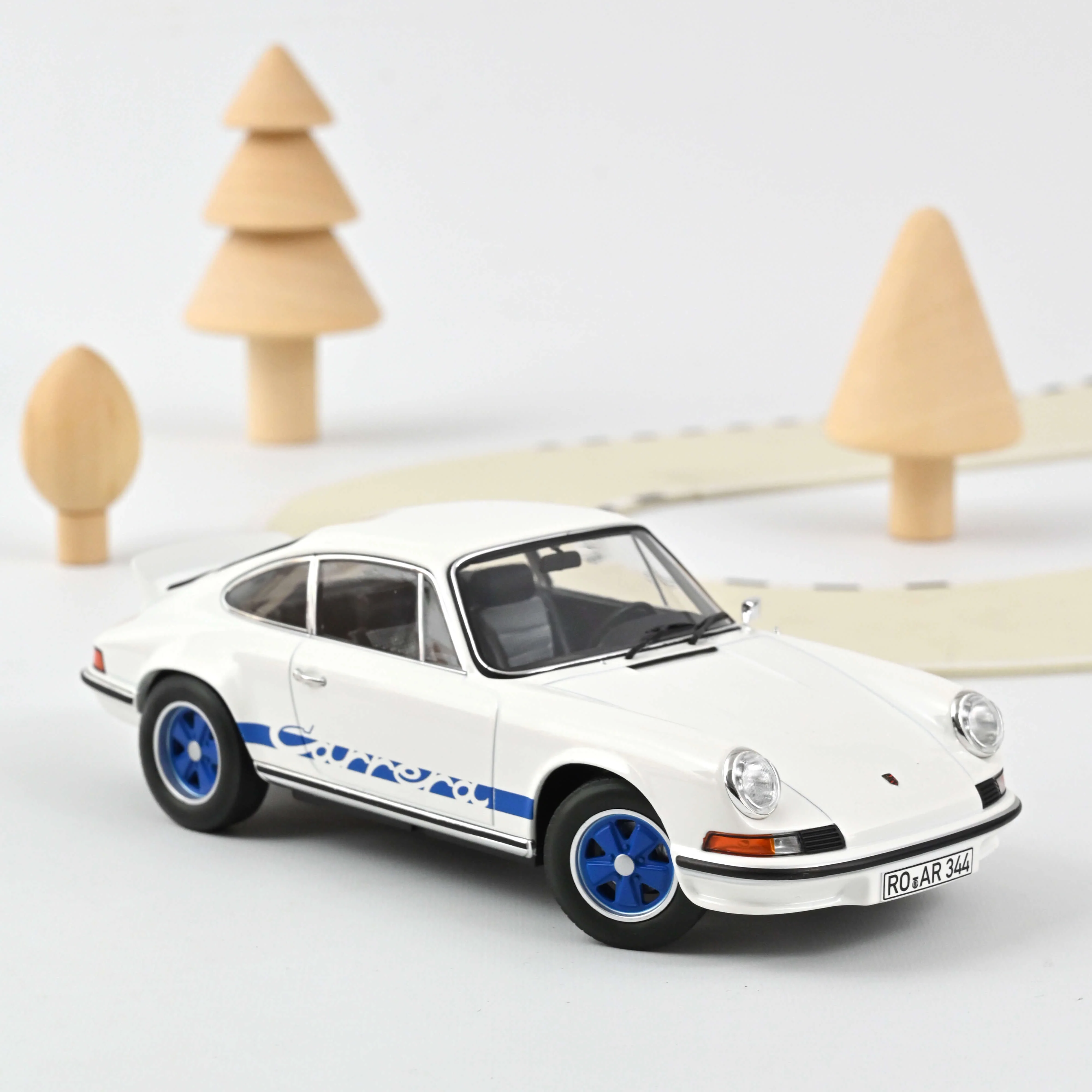 911 RS White&Blue deco
