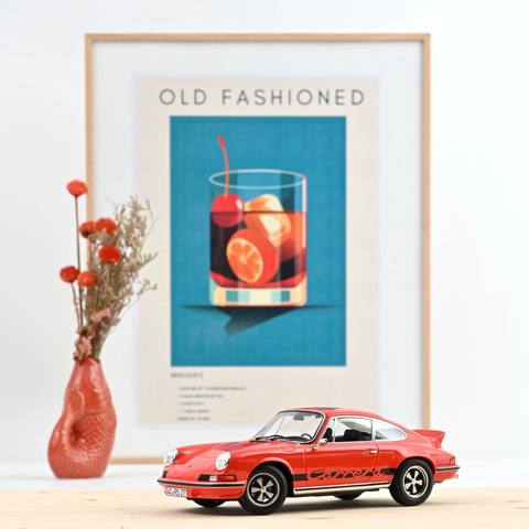 Porsche 911 RS Orange and