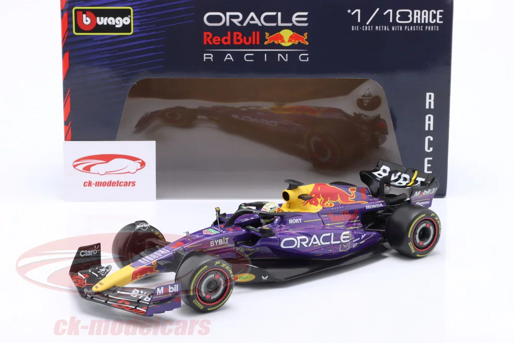 M. Verstappen Red Bull RB19 #1 Winner Las Vegas GP Formula 1 World Champion 2023