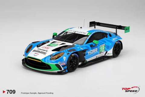 Aston Martin Vantage GT3 Evo #19 van der Steur Racing 2025 IMSA Daytona 24 Hrs