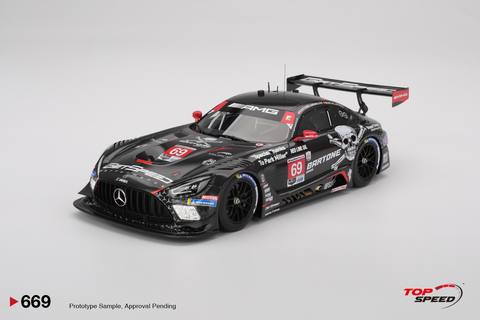 AMG GT3 EVO #69 GetSpeed 2025 IMSA Daytona 24 Hrs