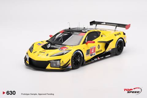 Chevrolet Corvette Z06 GT3.R #4 Corvette Racing by Pratt Miller Motorsports 2025 IMSA DAYTONA 24 Hrs