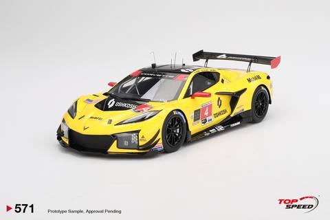 Corvette Z06 GT3.R #4 Corvette Racing by Pratt Miller Motorsports 2024 IMSA Daytona 24 Hrs