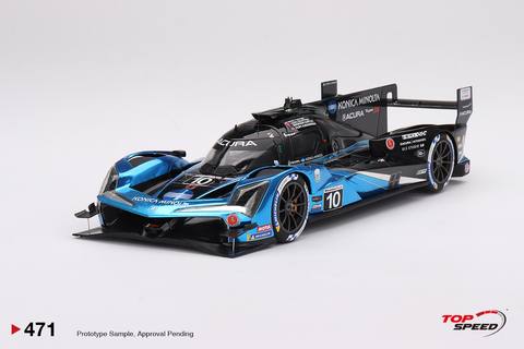 ARX-06 GTP #10 No. 10 Konica Minolta Acura 2023 IMSA Daytona 24 Hrs 2nd Place