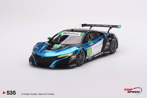NSX GT3 EVO22 #66 Gradient Racing 2022 IMSA Daytona 24 Hrs