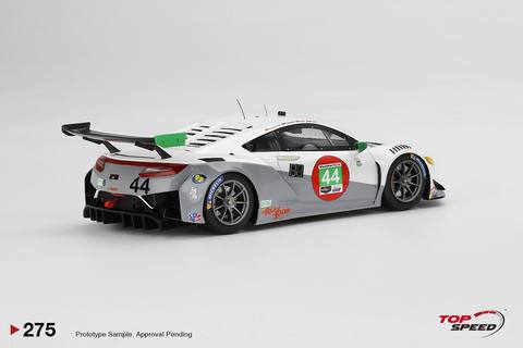 NSX GT3 EVO #44 Magnus with Archangel 2021 IMSA Daytona 24 Hrs Resin Model