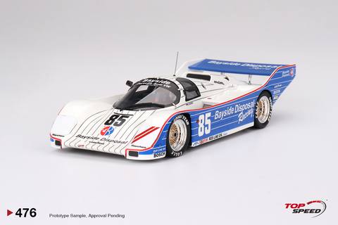 Porsche 962 #85 Bayside Disposal Racing 1987 IMSA Laguna Seca 300 km Winner