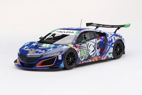 NSX GT3 #93 Michael Shank Racing "Statue of Liberty" 2017 IMSA Championship - Watkins Glen