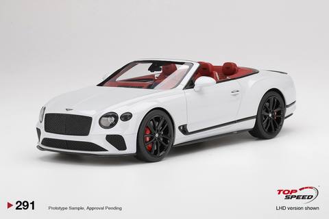 Bentley Continental GT Convertible Ice Resin Model