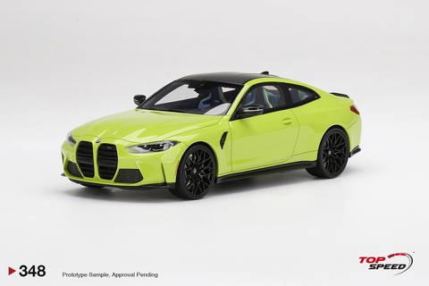 M4 Competition (G82) San Paulo Yellow Resin Model