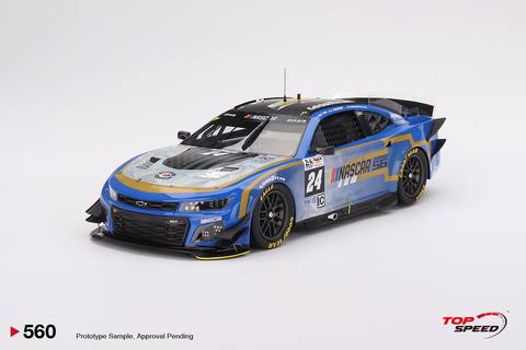 No. 24 NASCAR Next Gen Garage 56 Chevrolet Camaro ZL1 Prepared by Hendrick Motorsports 2023 24 Hours of Le Mans