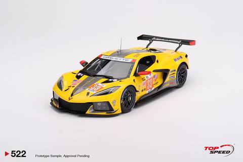 Corvette C8.R #33 Corvette Racing 2023 Le Mans 24 Hrs LM GTE AM Class Winner