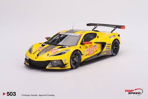 Chevrolet Corvette C8.R #33 Corvette Racing 2023 WEC 1000 Miles of Sebring LMGTE AM Winner