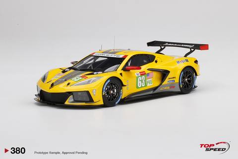 Chevrolet Corvette C8.R #63 Corvette Racing 2021 Le Mans 24Hr. GTE PRO 2nd Place