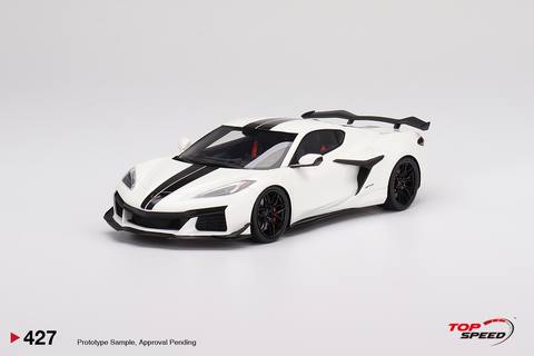 Chevrolet Corvette Z06 Arctic White Resin Model