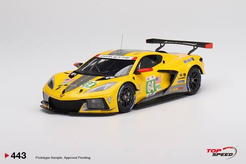 Chevrolet Corvette C8.R #64 Corvette Racing 2022 Le Mans 24 Hrs Resin Model