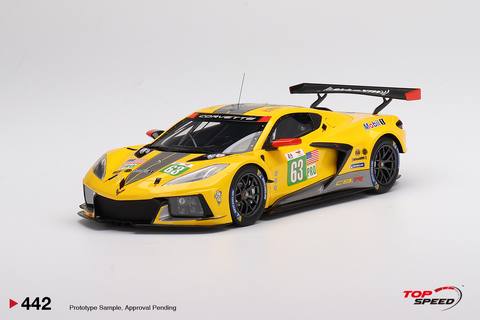 Chevrolet Corvette C8.R #63 Corvette Racing 2022 Le Mans 24 Hrs Resin Model